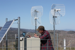 Steven Bryan at
Repeater Site Paicines